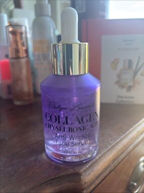 Evelyn Laurent Collagen + Hyaluronic Acid Anti-Wrinkle Face Serum — Purple